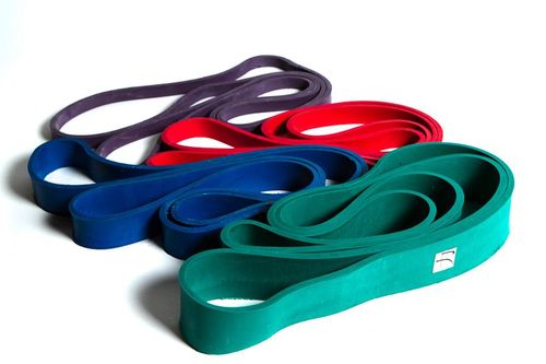 How are resistance bands made